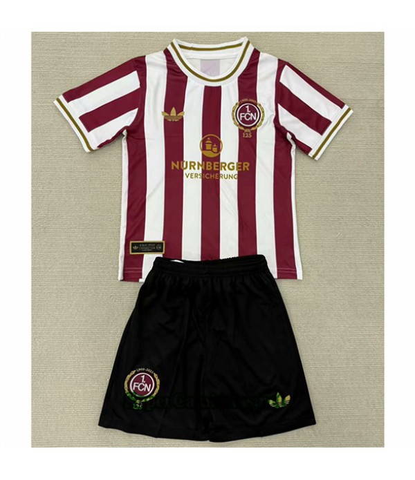 Tailandia Equipacion Camiseta Nuremberg Niño Edición Conmemorativa 2025 2026