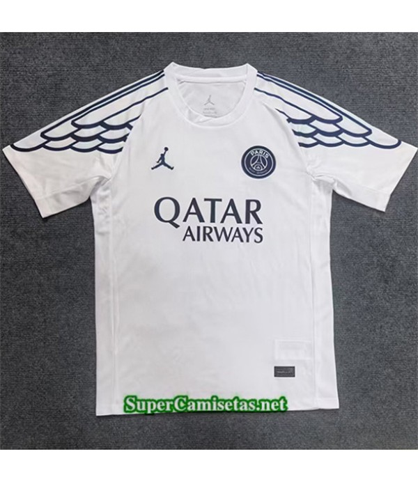 Tailandia Equipacion Camiseta Psg Blanco 2025 2026