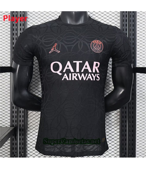Tailandia Equipacion Camiseta Psg Player Jordan Negro 2025 2026