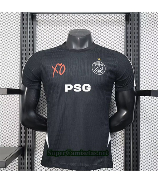 Tailandia Equipacion Camiseta Psg Player Negro 2025 2026