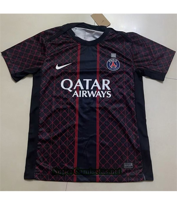 Tailandia Equipacion Camiseta Psg Rojo 2025 2026