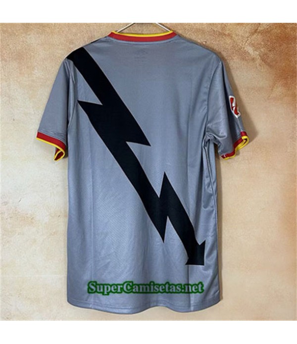 Tailandia Equipacion Camiseta Rayo Vallecano Gris 2025 2026