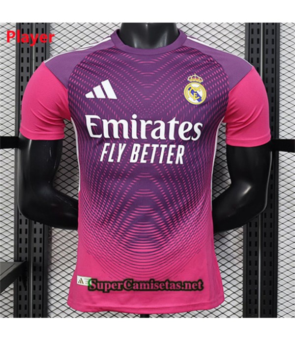 Tailandia Equipacion Camiseta Real Madrid Player Púrpura 2025 2026