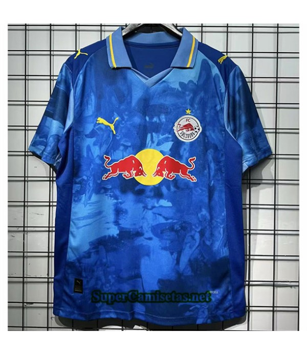 Tailandia Equipacion Camiseta Red Bull Azul 2025 2...