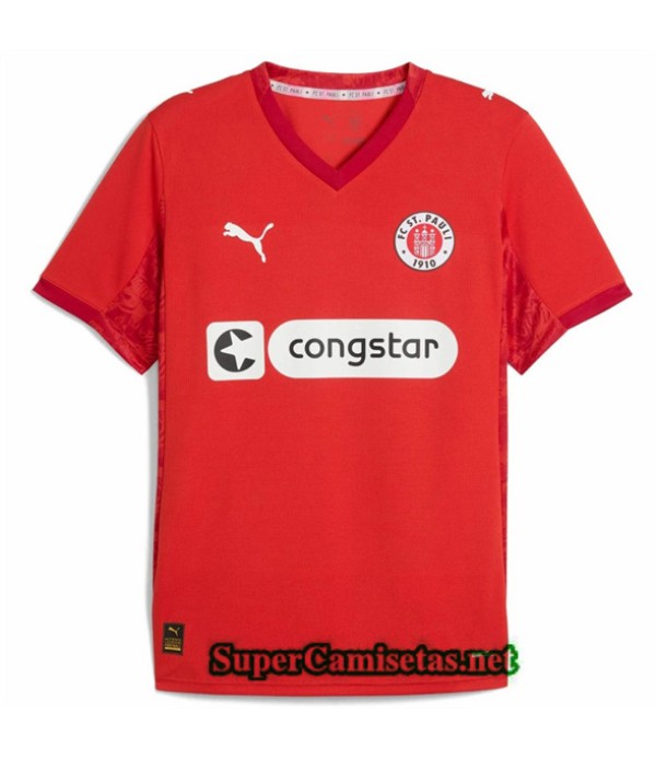 Tailandia Equipacion Camiseta St. Pauli Fourth 202...