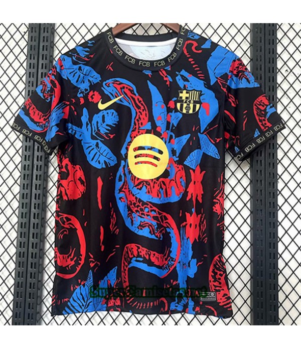 Tailandia Especial Equipacion Camiseta Barcelona Negro 2025 2026