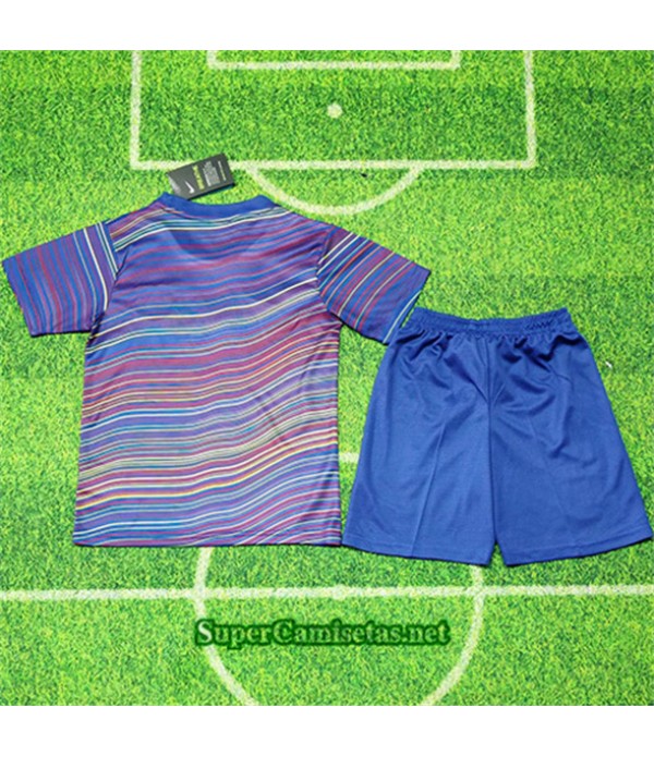 Tailandia Especial Equipacion Camiseta Barcelona Niño Azul 2025 2026