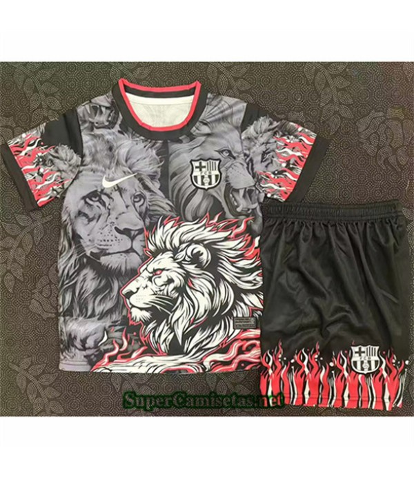 Tailandia Especial Equipacion Camiseta Barcelona Niño Lions 2025 2026