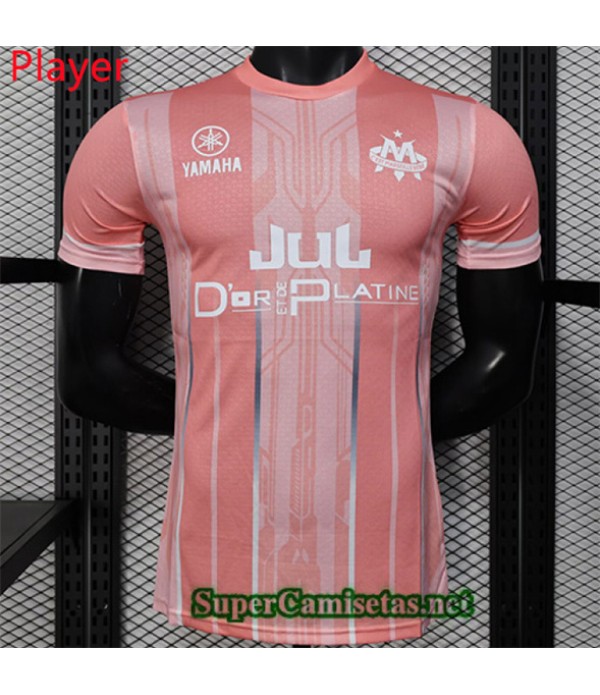 Tailandia Especial Equipacion Camiseta Marsella Player Rosa 2025 2026