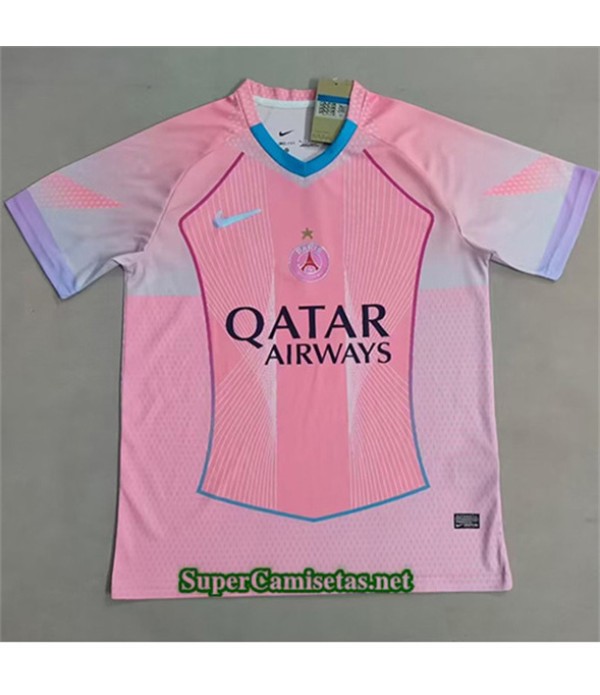 Tailandia Especial Equipacion Camiseta Psg Rosa 20...