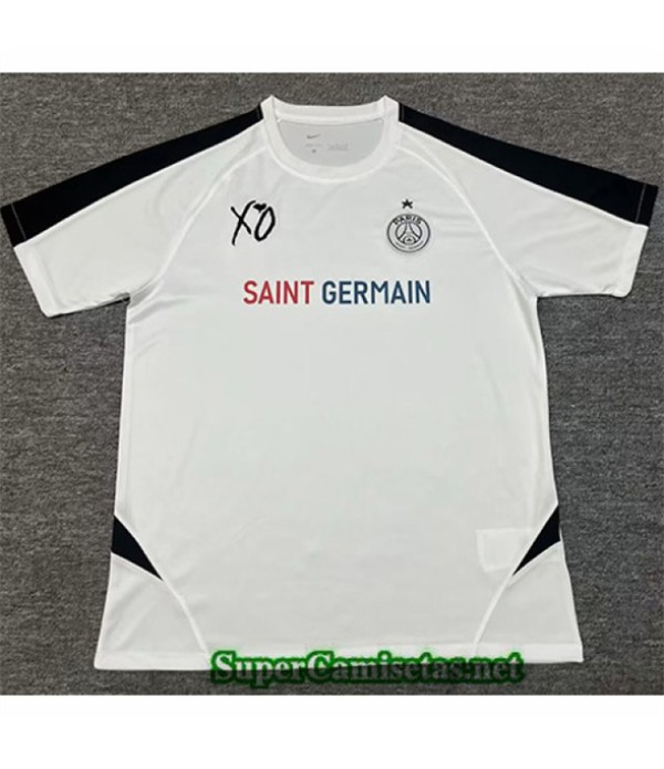 Tailandia Especial Equipacion Camiseta Psg Xo Blanco 2025 2026
