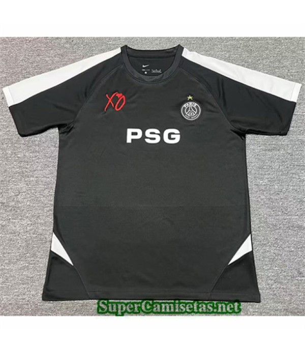 Tailandia Especial Equipacion Camiseta Psg Xo Negro 2025 2026