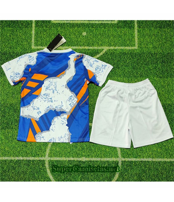 Tailandia Especial Equipacion Camiseta Real Madrid Niño Azul 2025 2026