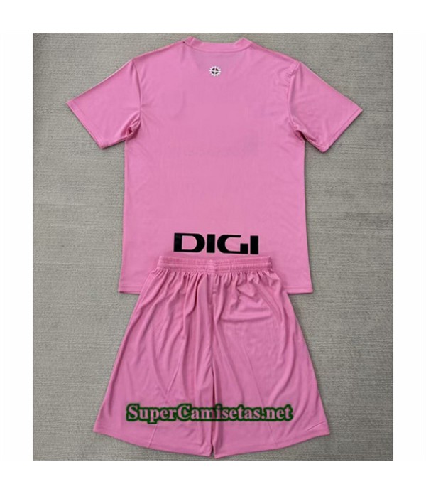 Tailandia Portero Equipacion Camiseta Athletic Bilbao Niño Rosa 2025 2026