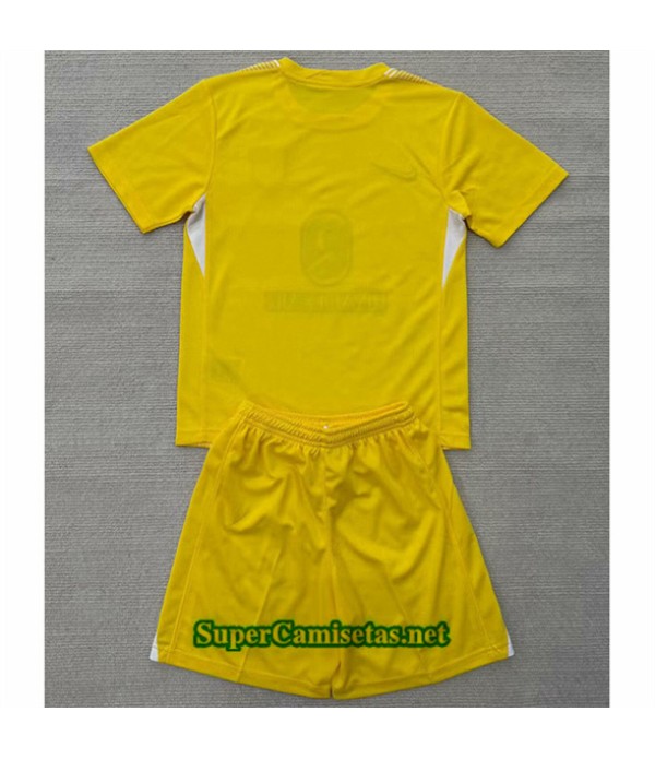 Tailandia Portero Equipacion Camiseta Atletico Madrid Niño Amarillo 2025 2026