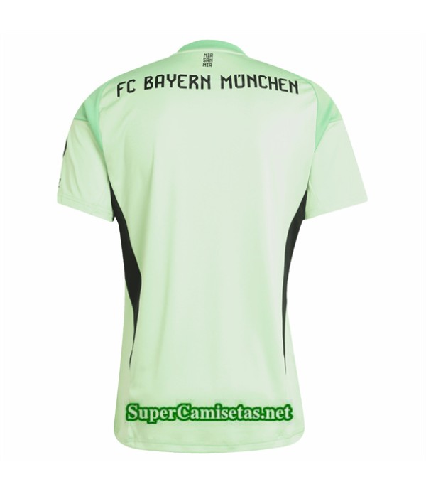 Tailandia Portero Equipacion Camiseta Bayern Munich Verde 2025 2026