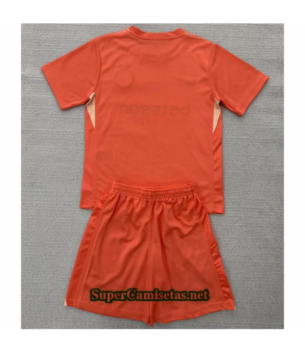 Tailandia Portero Equipacion Camiseta Inter Milan Niño Naranja 2025 2026