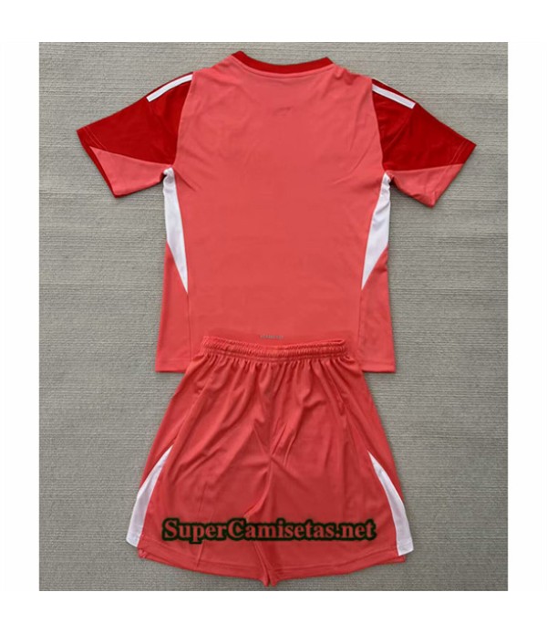 Tailandia Portero Equipacion Camiseta Juventus Niño Naranja/rojo 2025 2026