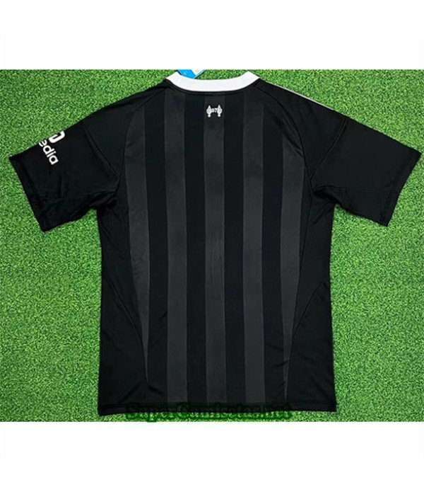 Tailandia Portero Equipacion Camiseta Liverpool Negro 2025 2026
