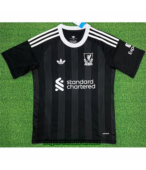 Tailandia Portero Equipacion Camiseta Liverpool Ne...