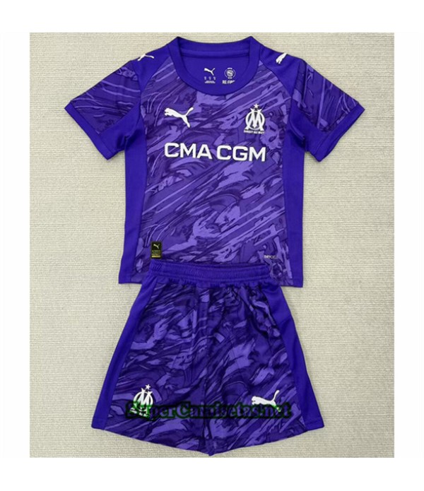 Tailandia Portero Equipacion Camiseta Marsella Violet 2025 2026