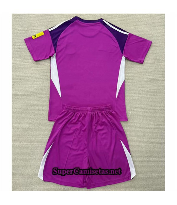 Tailandia Portero Equipacion Camiseta Newcastle United Niño Púrpura 2025 2026