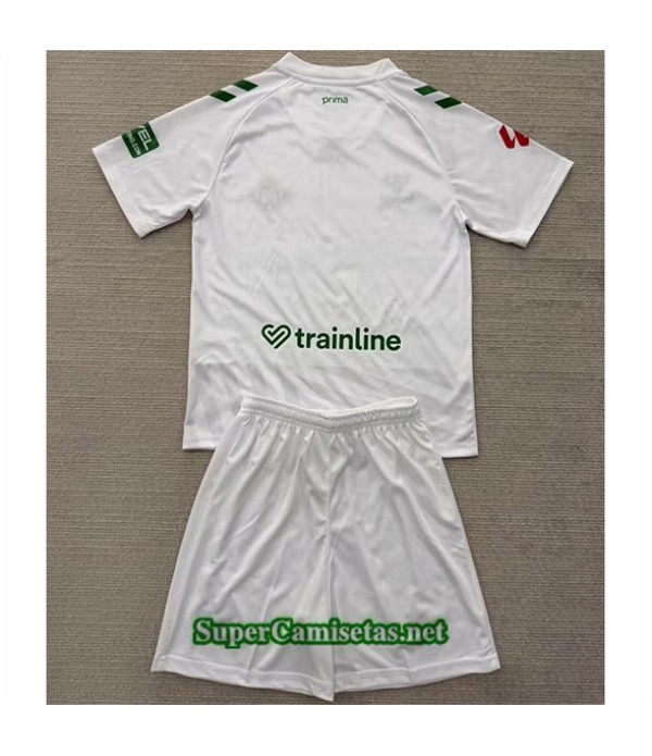 Tailandia Portero Equipacion Camiseta Real Betis Niño Blanco 2025 2026