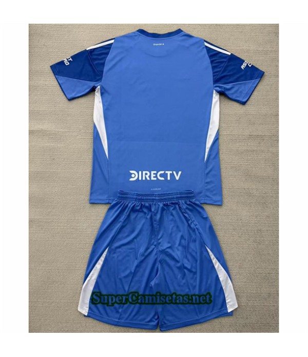 Tailandia Portero Equipacion Camiseta River Plate Niño Azul 2025 2026