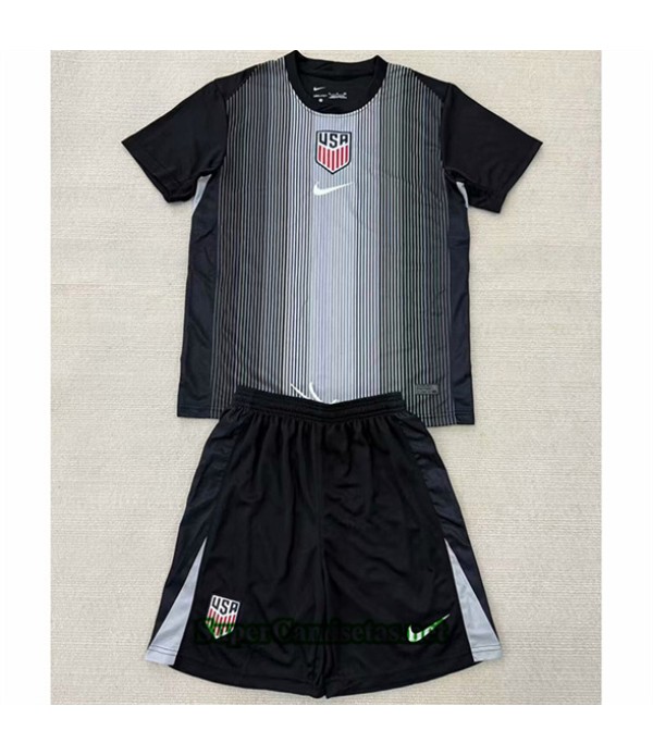 Tailandia Portero Equipacion Camiseta Usa Niño Ne...
