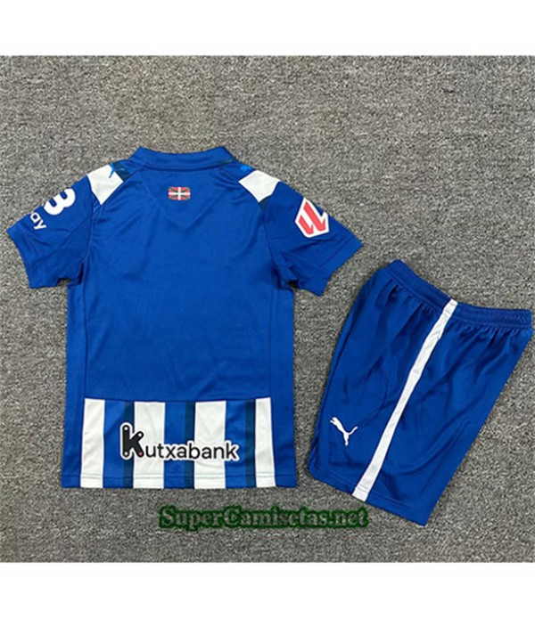 Tailandia Primera Equipacion Camiseta Alaves Niño 2025 2026