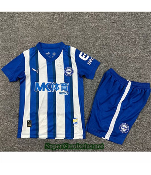 Tailandia Primera Equipacion Camiseta Alaves Niño 2025 2026