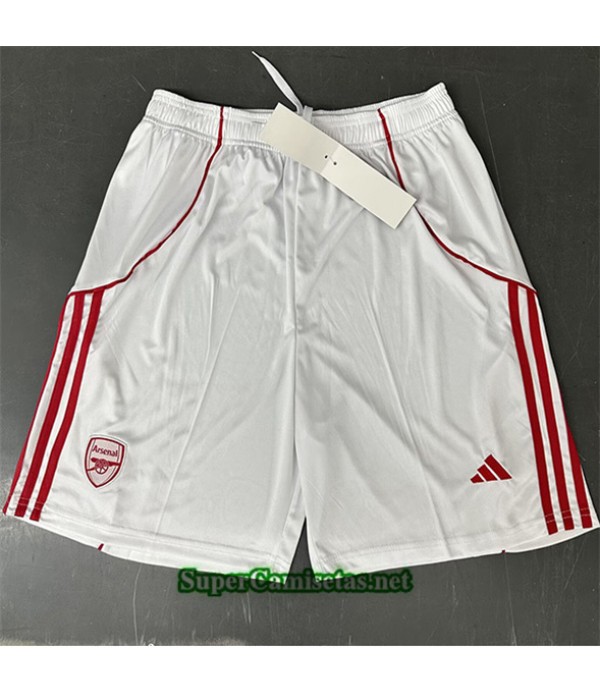 Tailandia Primera Equipacion Camiseta Arsenal Pantalones 2025 2026