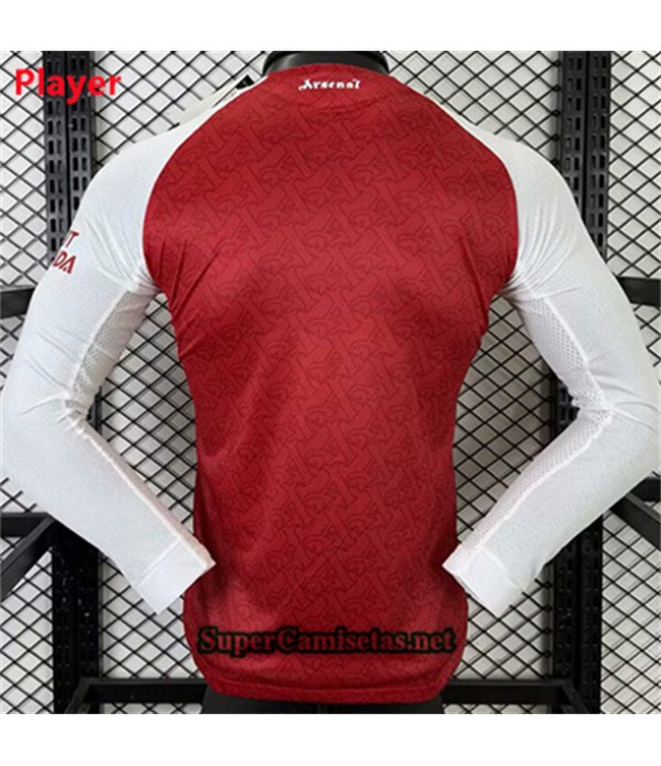 Tailandia Primera Equipacion Camiseta Arsenal Player Manga Larga 2025 2026