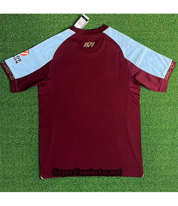 Tailandia Primera Equipacion Camiseta Aston Villa 2025 2026