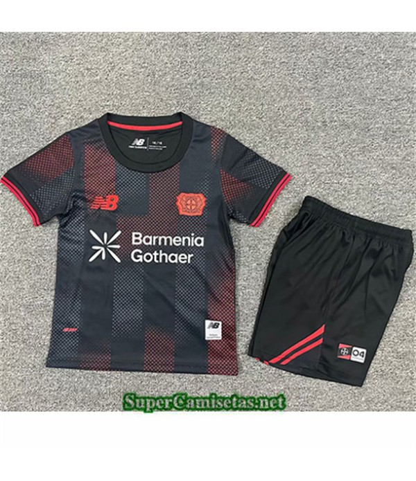 Tailandia Primera Equipacion Camiseta Bayer Leverkusen Niño 2025 2026