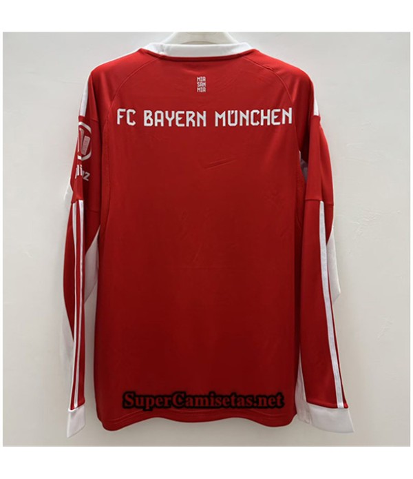 Tailandia Primera Equipacion Camiseta Bayern Munich Manga Larga 2025 2026