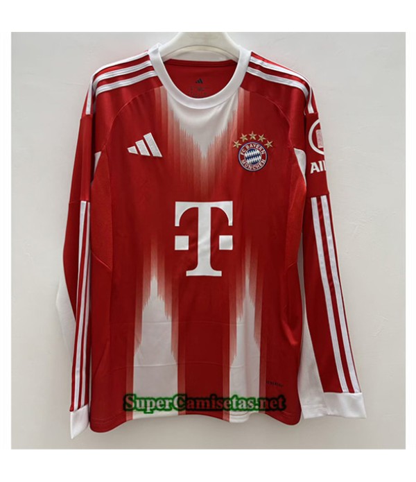 Tailandia Primera Equipacion Camiseta Bayern Munich Manga Larga 2025 2026