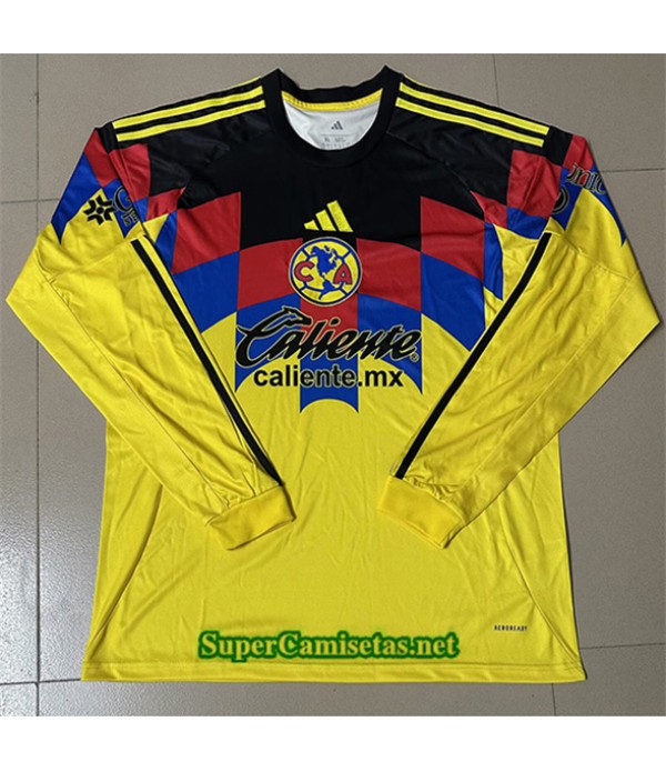 Tailandia Primera Equipacion Camiseta Cf América Manga Larga 2025 2026
