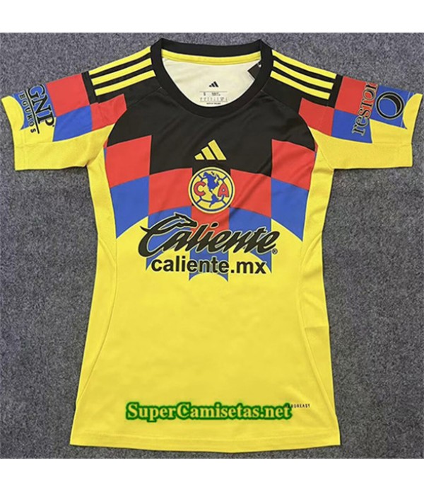 Tailandia Primera Equipacion Camiseta Cf América Mujer 2025 2026