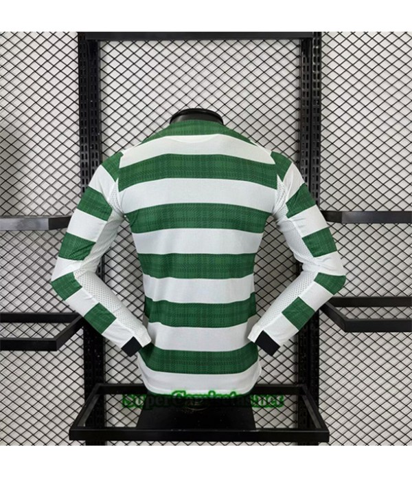Tailandia Primera Equipacion Camiseta Celtic Player Manga Larga 2025 2026
