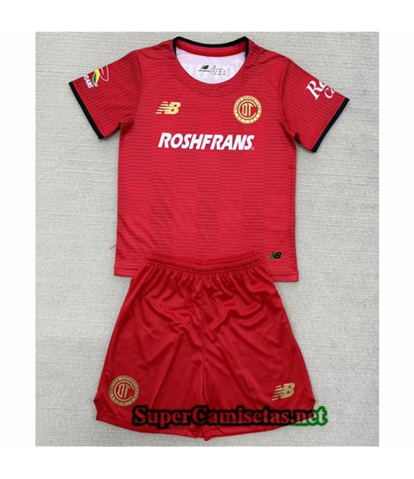 Tailandia Primera Equipacion Camiseta Deportivo Toluca Niño 2025 2026