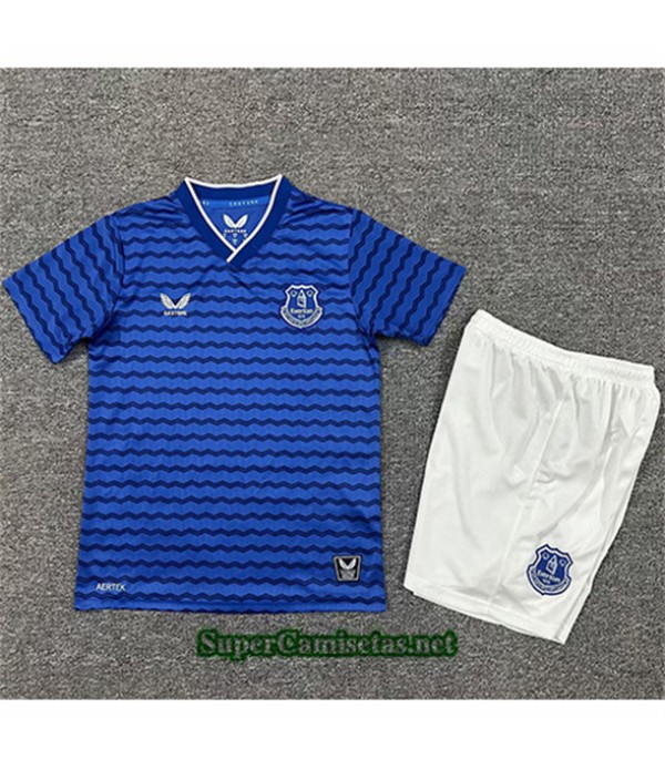 Tailandia Primera Equipacion Camiseta Everton Niño 2025 2026