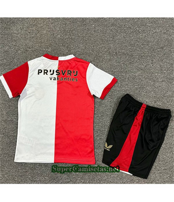 Tailandia Primera Equipacion Camiseta Feyenoord Niño 2025 2026