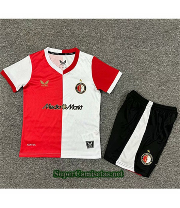 Tailandia Primera Equipacion Camiseta Feyenoord Niño 2025 2026