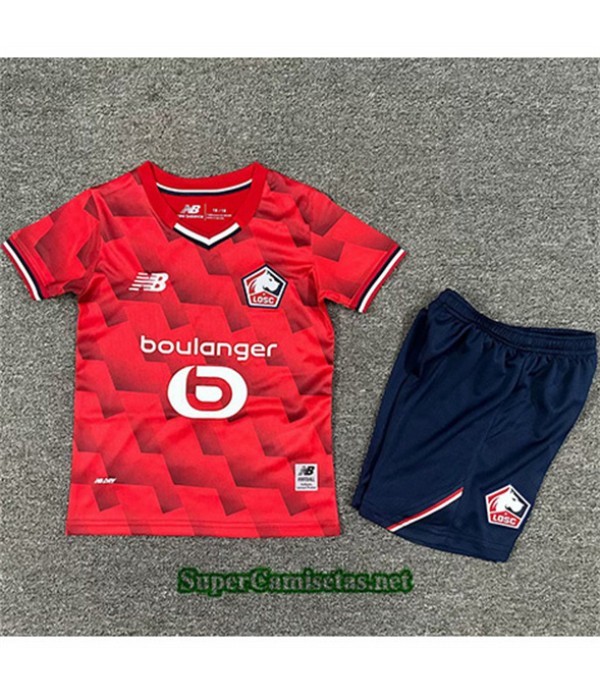 Tailandia Primera Equipacion Camiseta Lille Osc Niño 2025 2026