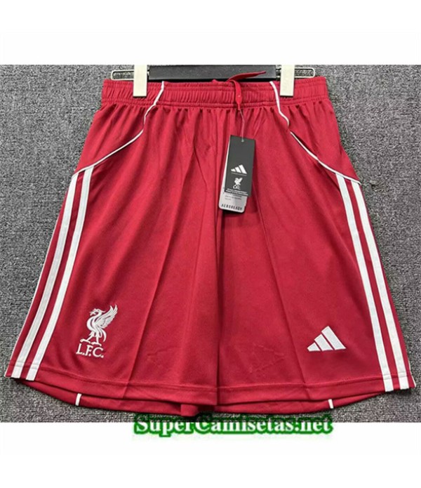 Tailandia Primera Equipacion Camiseta Liverpool Pantalones 2025 2026