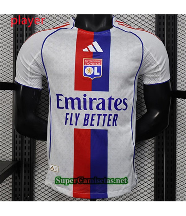 Tailandia Primera Equipacion Camiseta Lyon Player ...