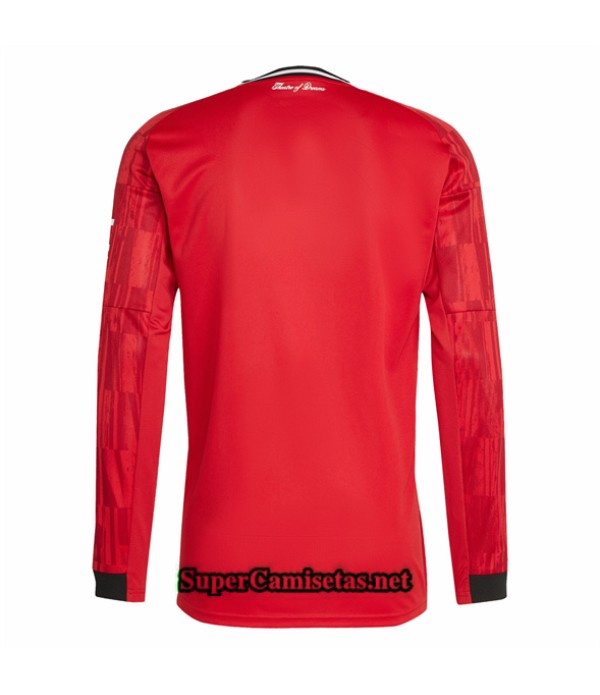Tailandia Primera Equipacion Camiseta Manchester United Manga Larga 2025 2026