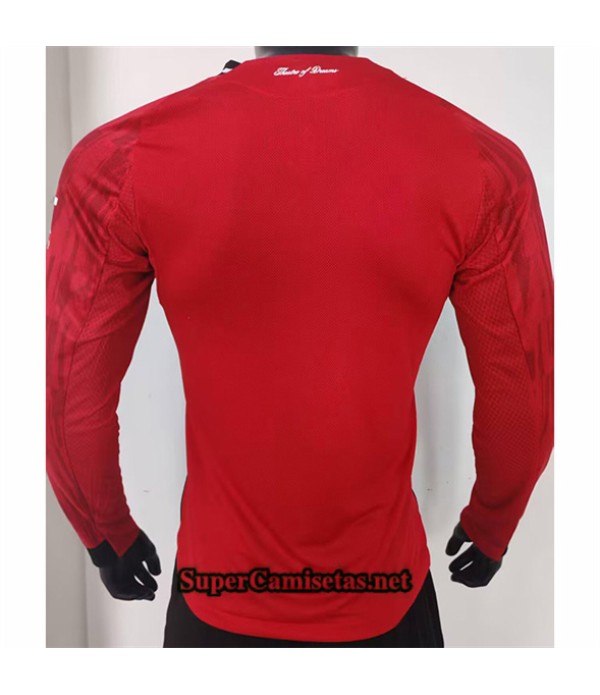Tailandia Primera Equipacion Camiseta Manchester United Player Manga Larga 2025 2026