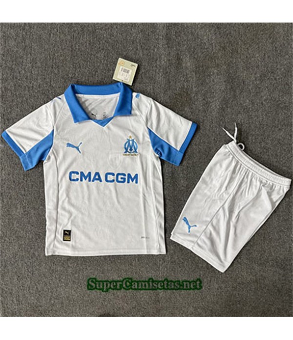 Tailandia Primera Equipacion Camiseta Marsella Niño 2025 2026